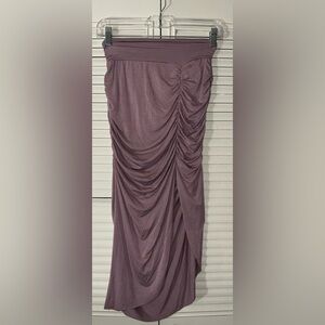 Rachel Pally Ruched Side Slit Stretch Jersey Skirt‎ * SEE MEASUREMENTS*